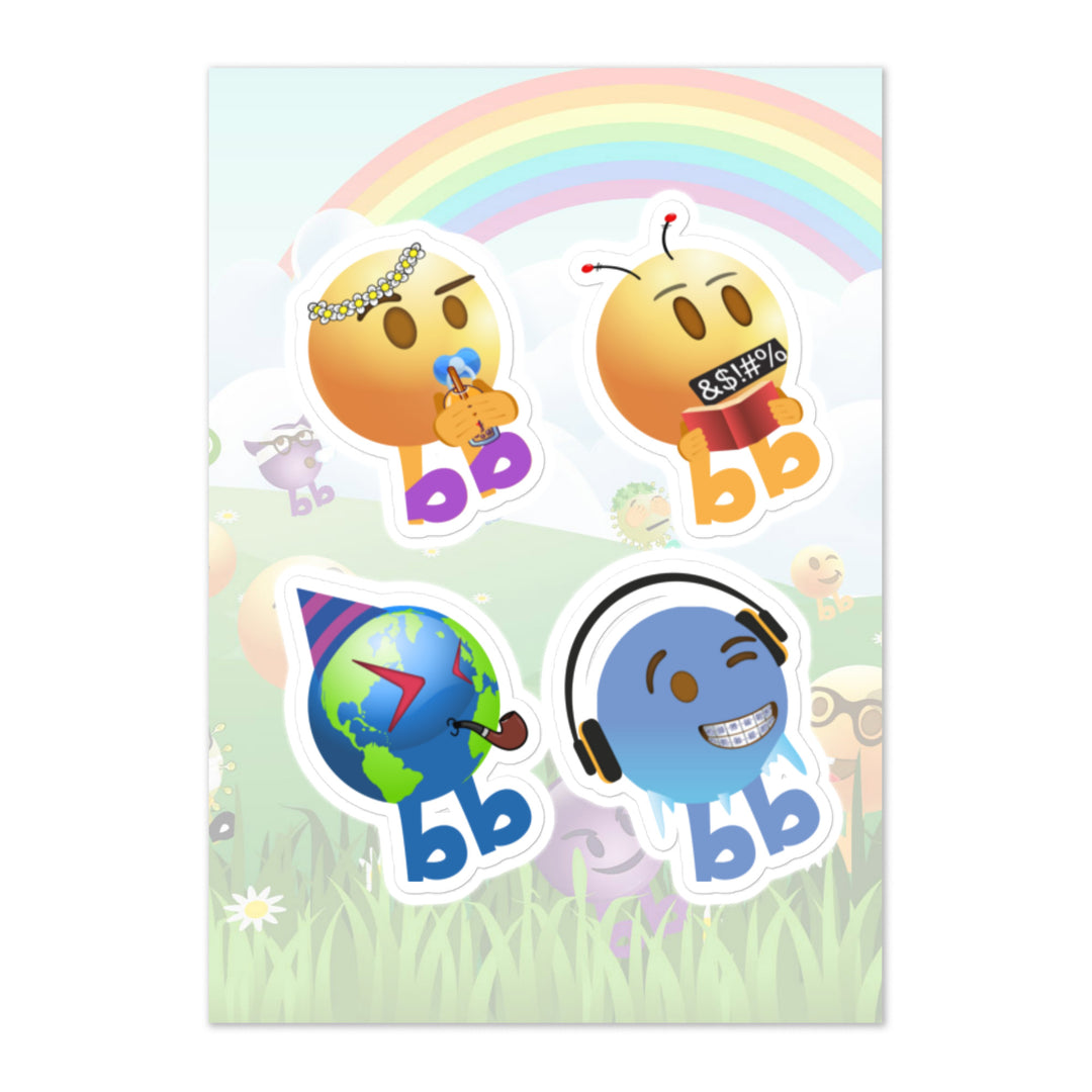 Megabb PaPa Stickers - Emojibb