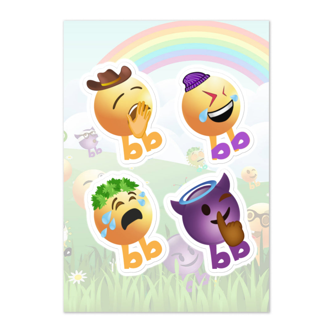 Megabb PaPa Stickers - Emojibb