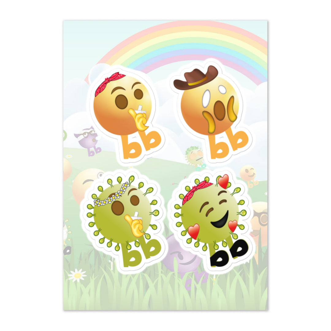 Megabb PaPa Stickers - Emojibb