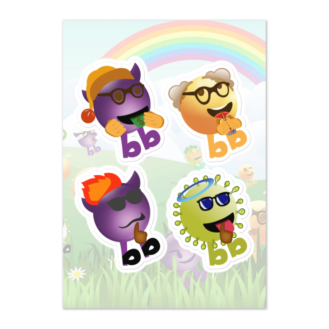 Megabb PaPa Stickers - Emojibb