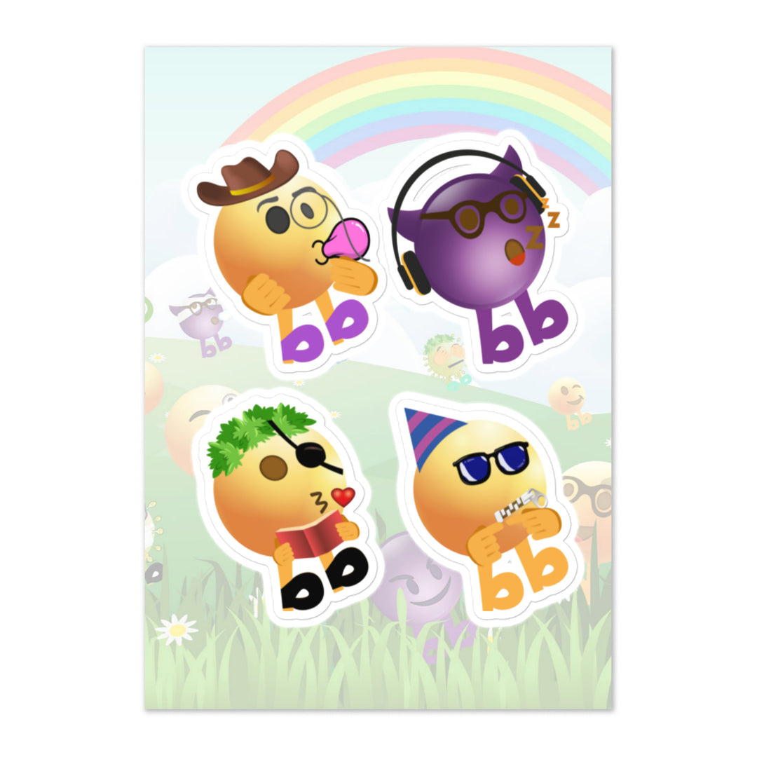 Megabb PaPa Stickers - Emojibb