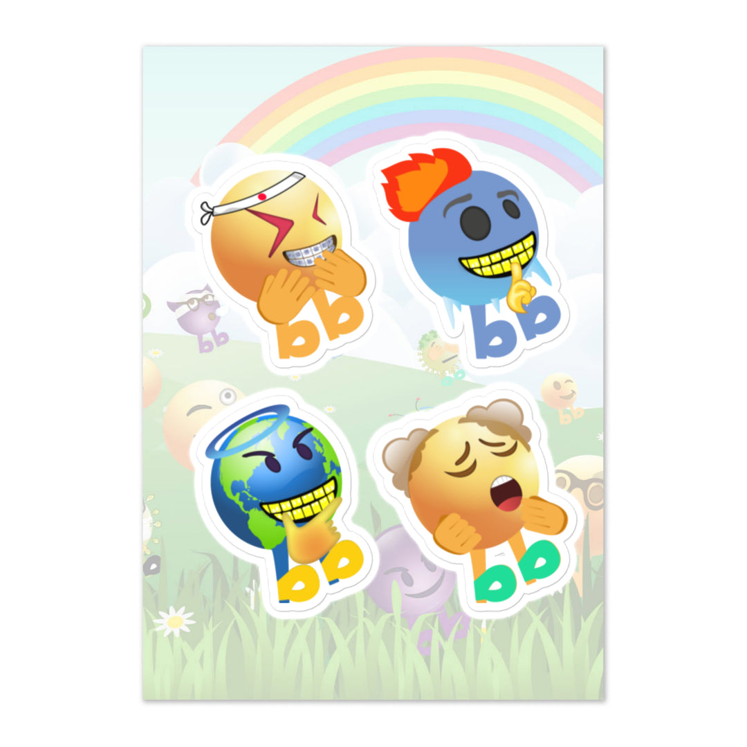 Megabb PaPa Stickers - Emojibb