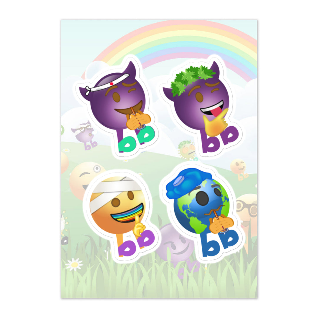 Megabb PaPa Stickers - Emojibb