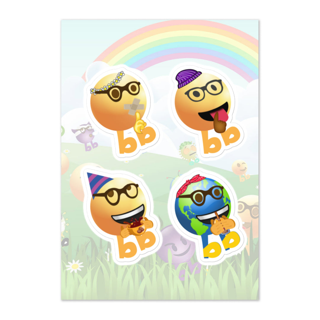 Megabb PaPa Stickers - Emojibb