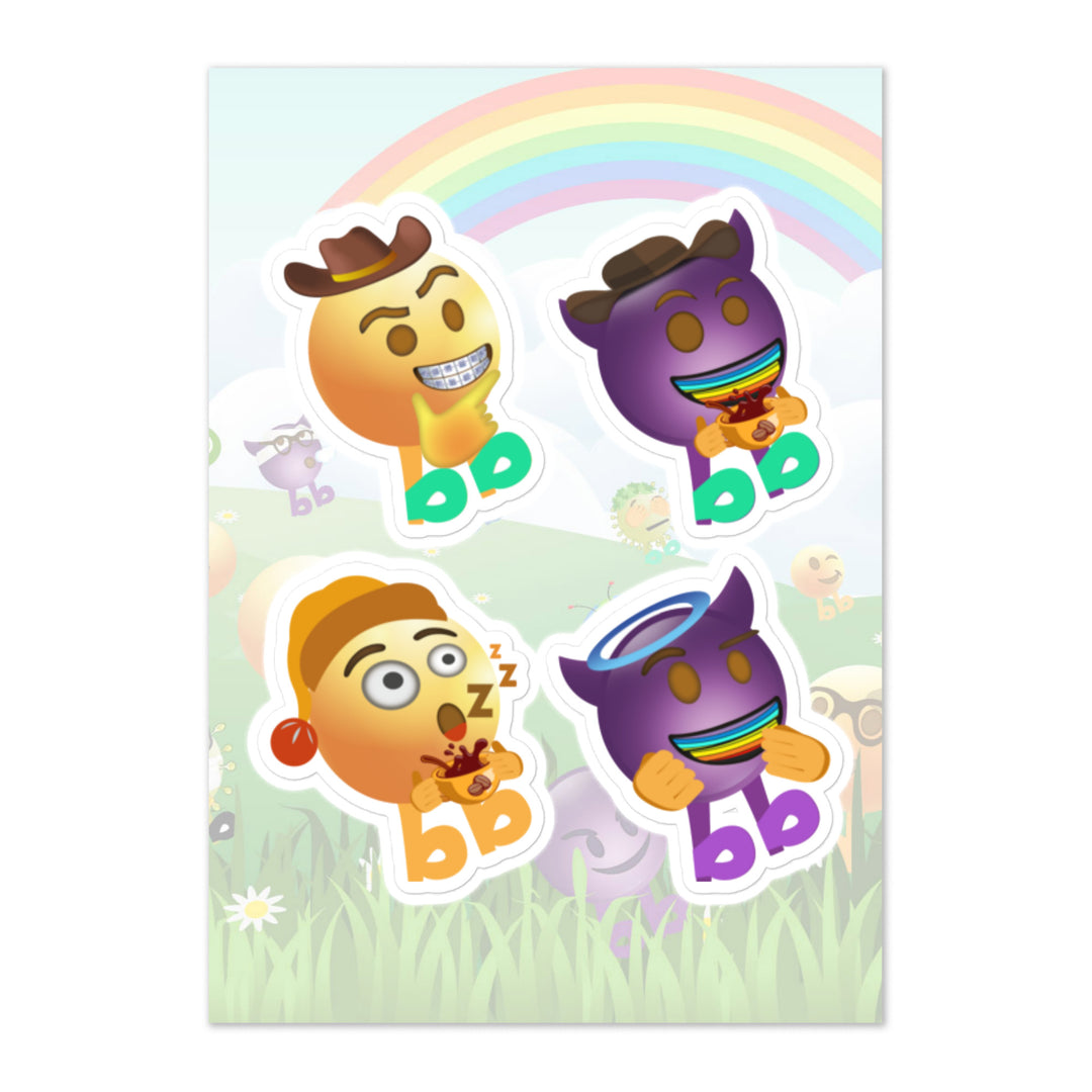 Megabb PaPa Stickers - Emojibb