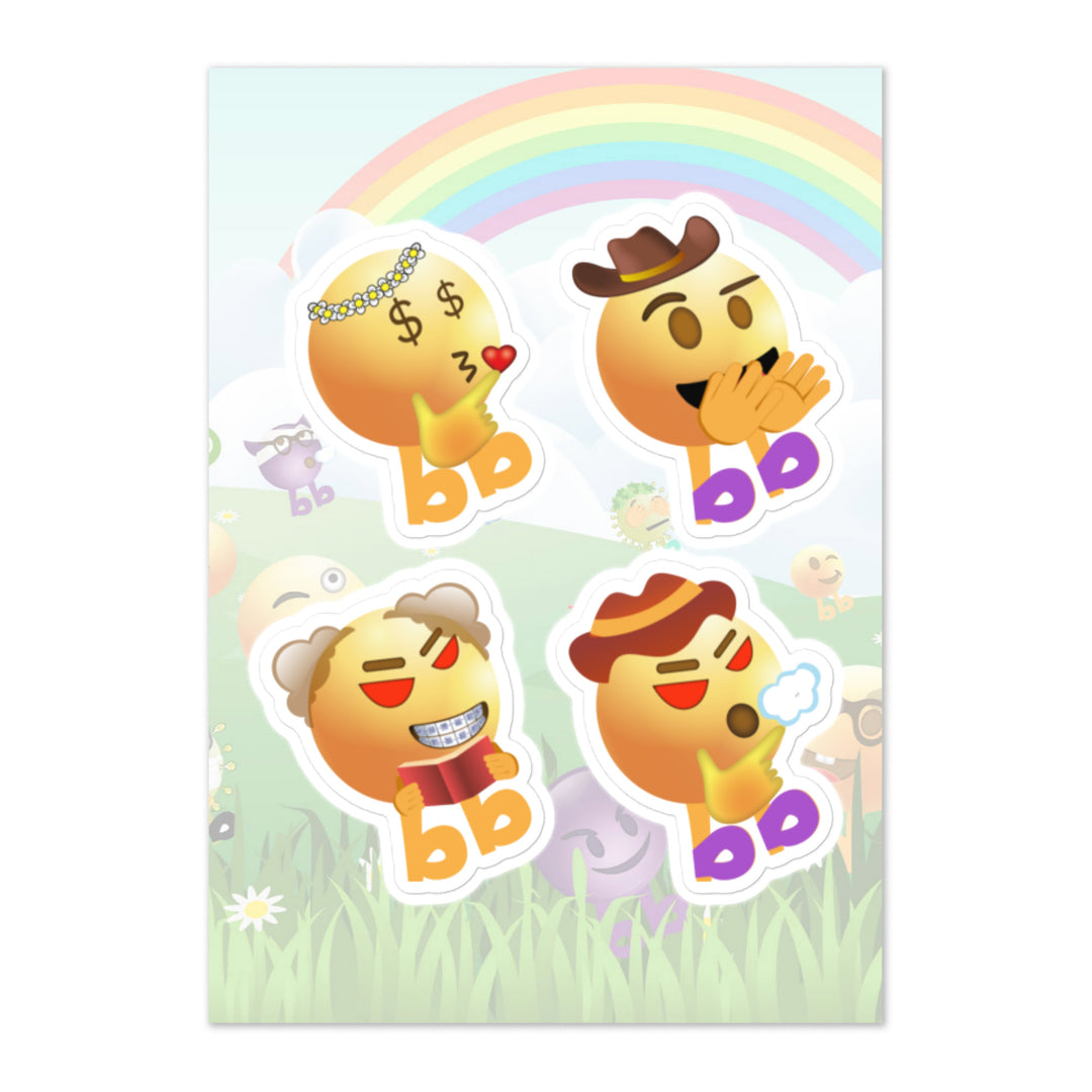 Megabb PaPa Stickers - Emojibb
