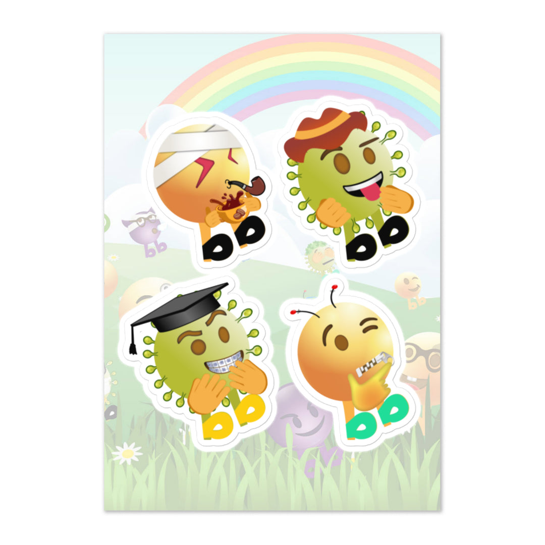 Megabb PaPa Stickers - Emojibb
