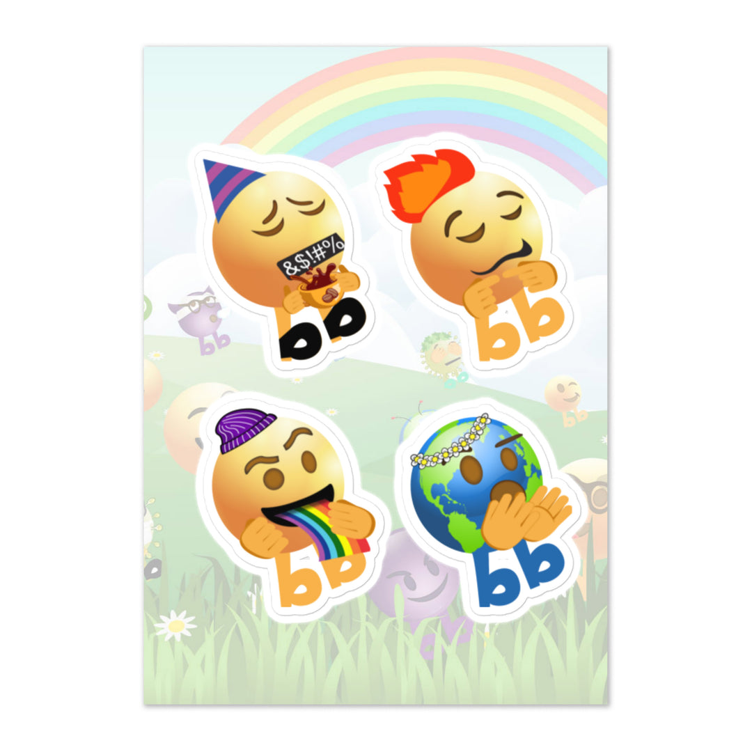 Megabb PaPa Stickers - Emojibb