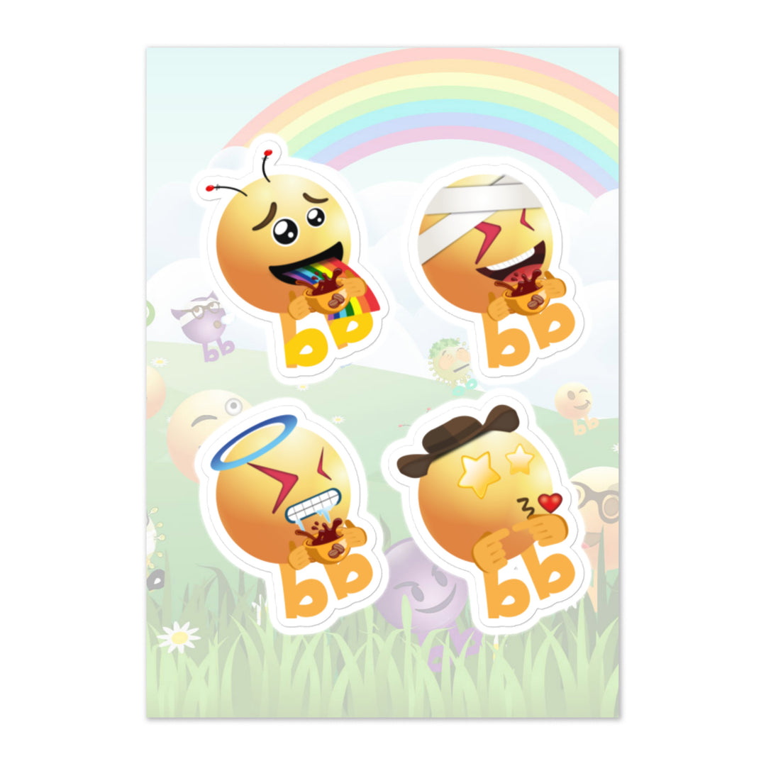 Megabb PaPa Stickers - Emojibb
