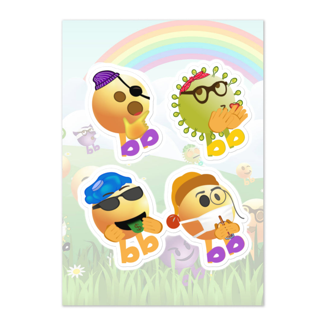Megabb PaPa Stickers - Emojibb