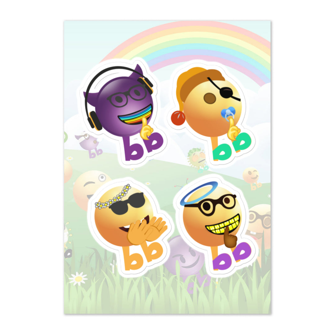 Megabb PaPa Stickers - Emojibb