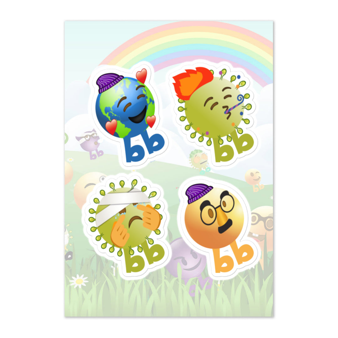 Megabb PaPa Stickers - Emojibb