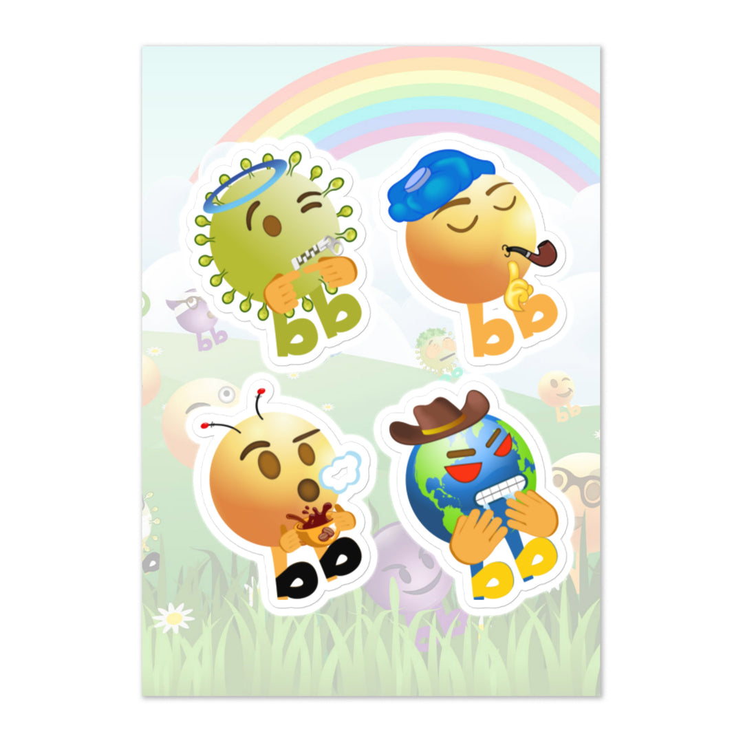 Megabb PaPa Stickers - Emojibb
