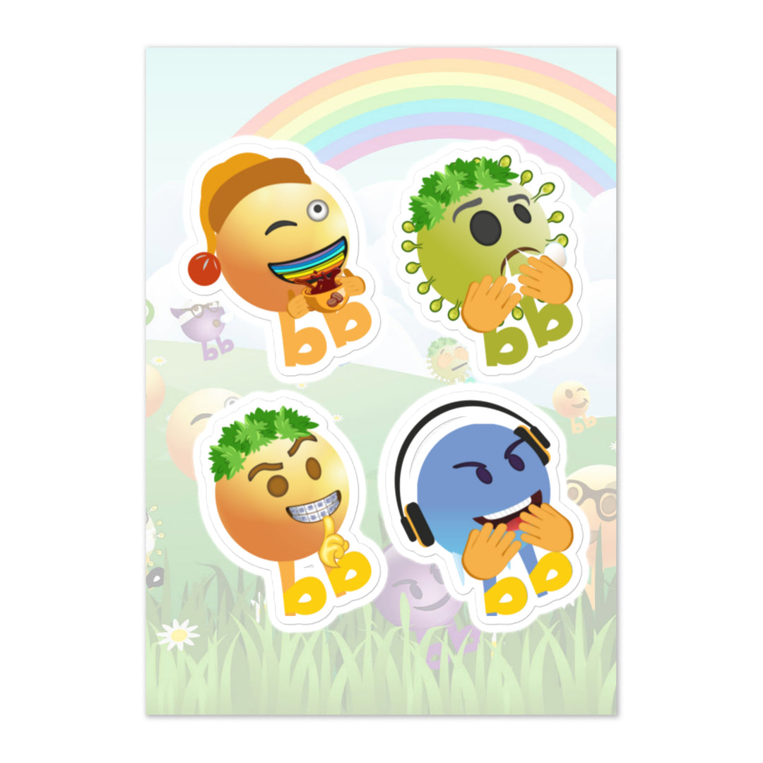 Megabb PaPa Stickers - Emojibb