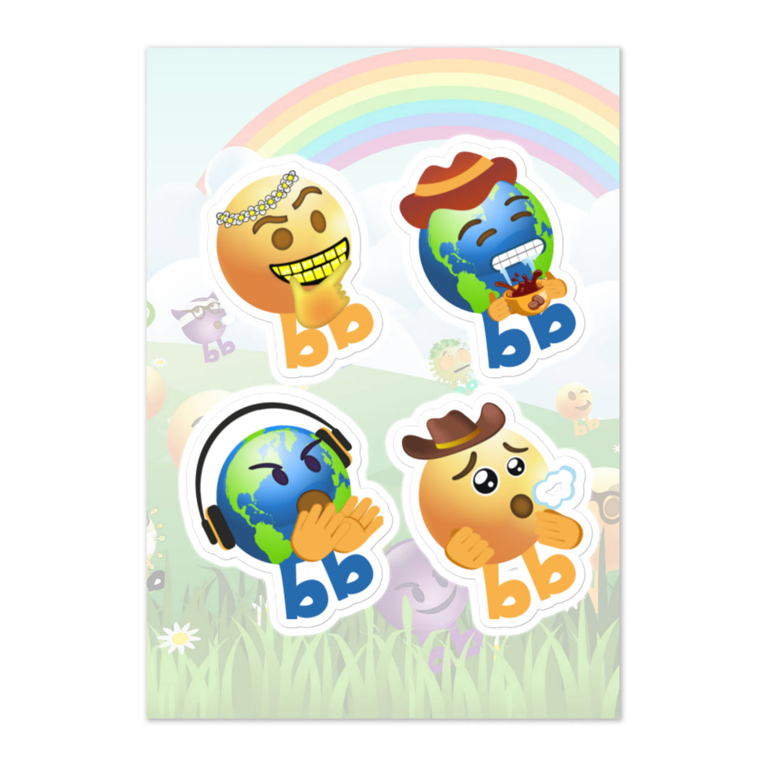 Megabb PaPa Stickers - Emojibb