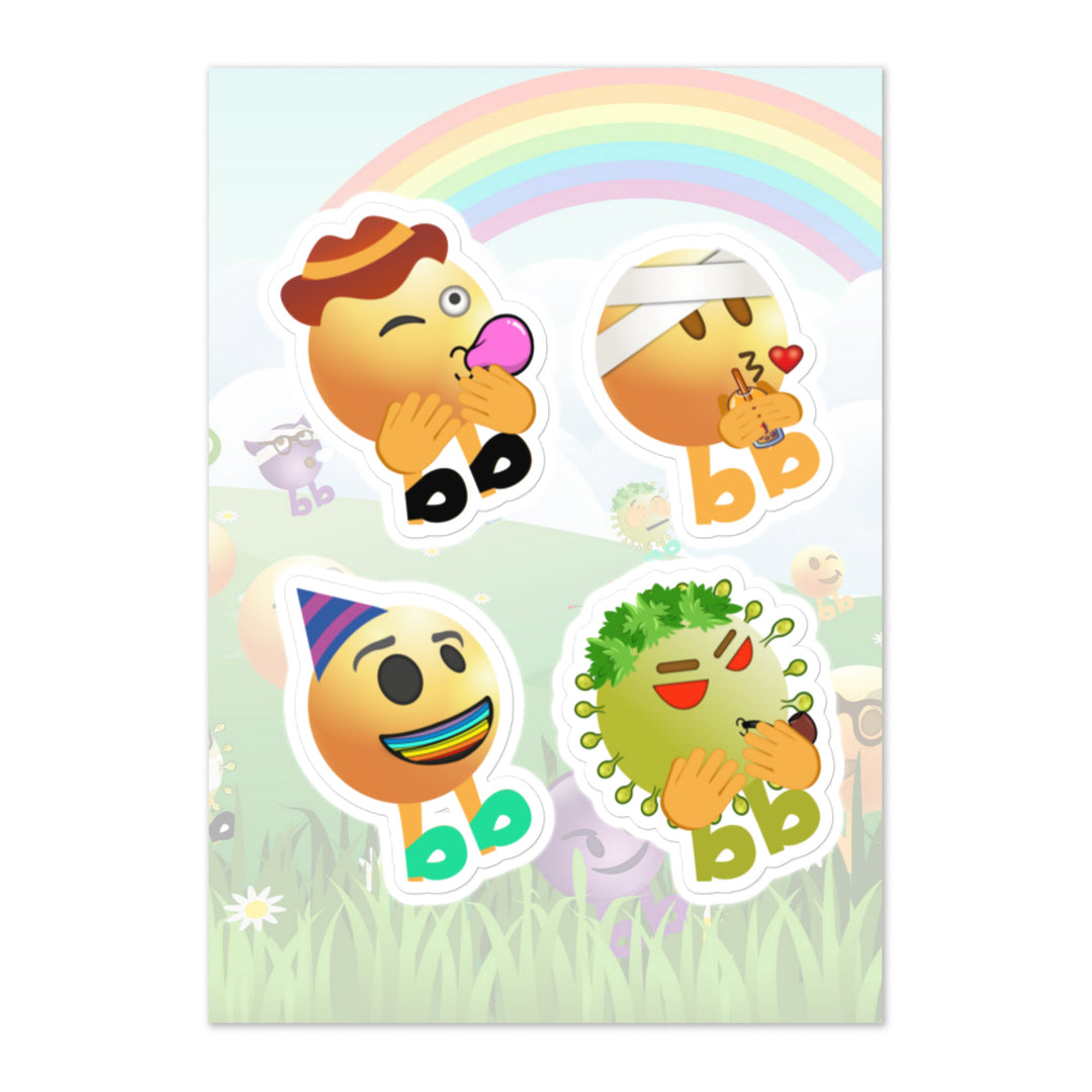 Megabb PaPa Stickers - Emojibb
