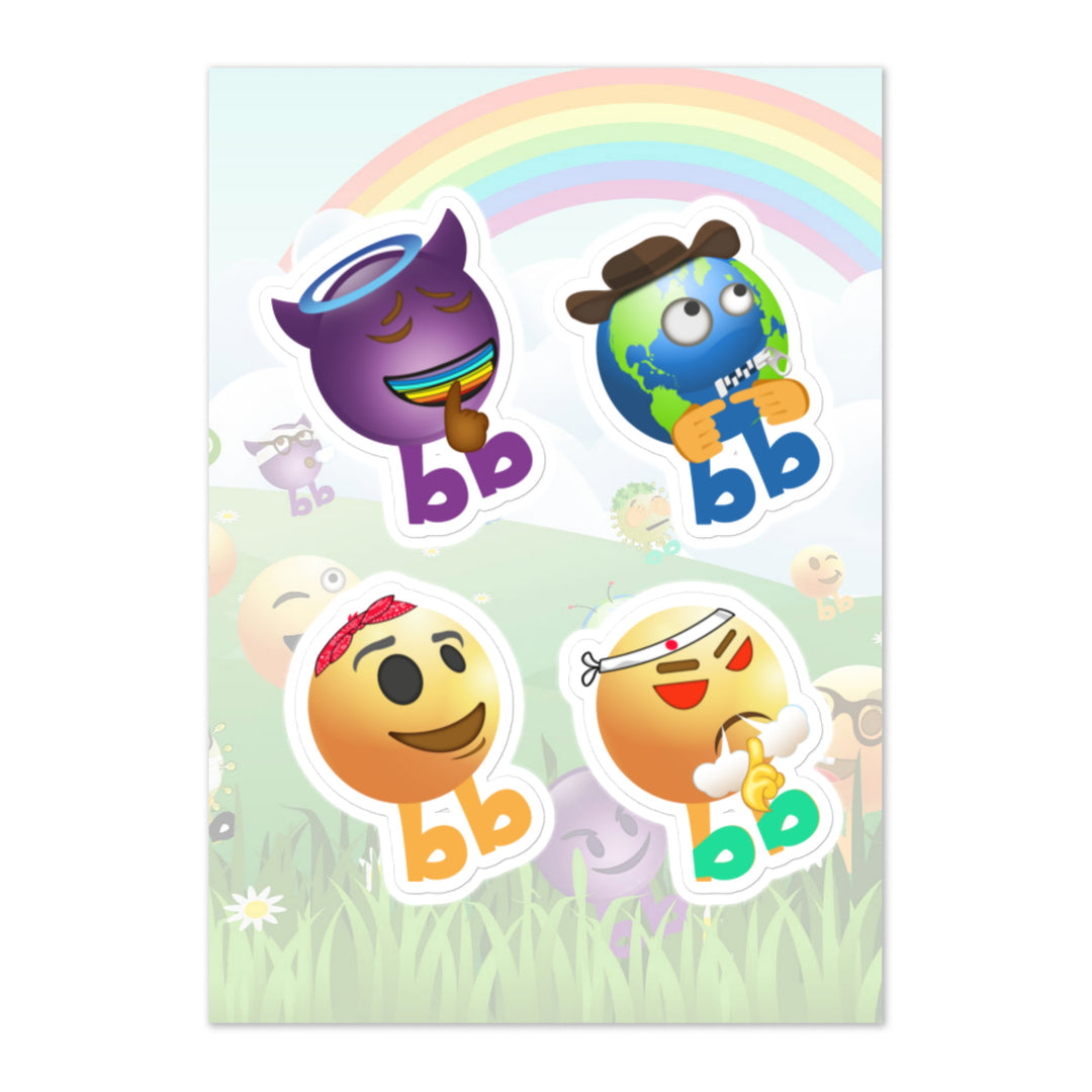 Megabb PaPa Stickers - Emojibb