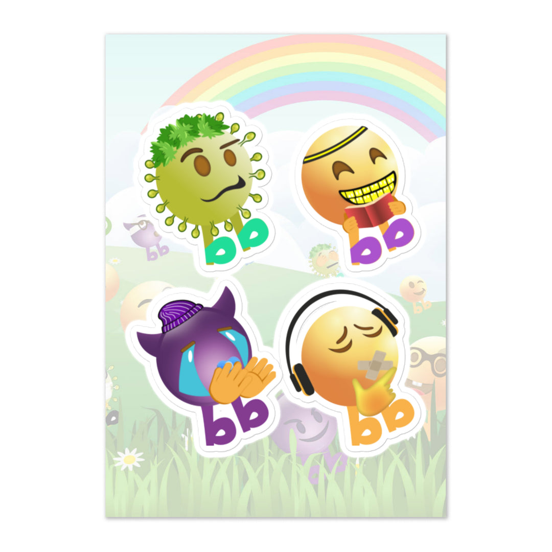 Megabb PaPa Stickers - Emojibb
