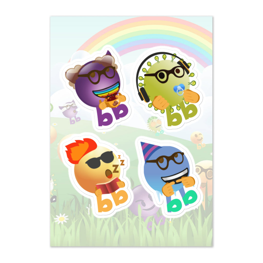 Megabb PaPa Stickers - Emojibb