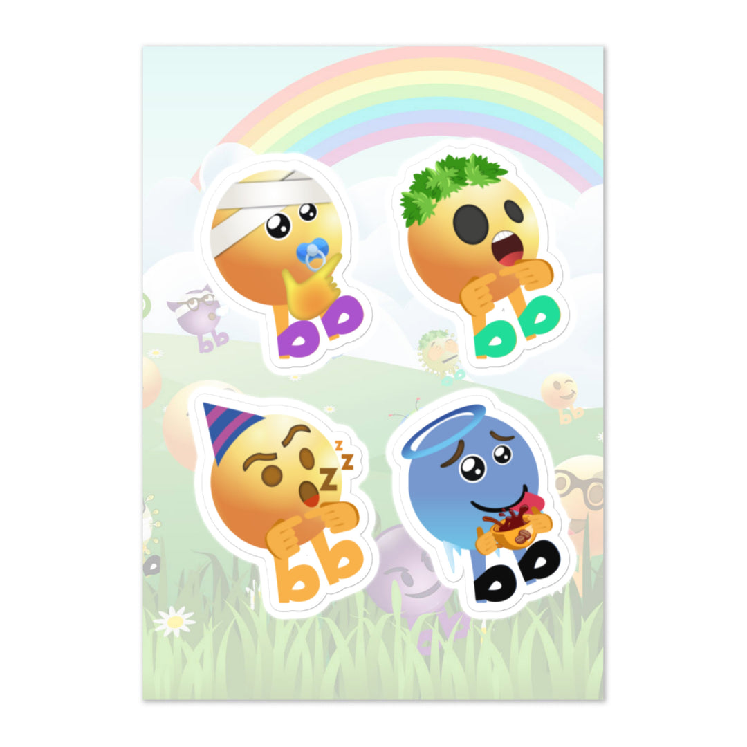 Megabb PaPa Stickers - Emojibb