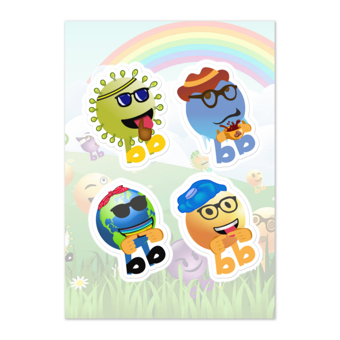Megabb PaPa Stickers - Emojibb
