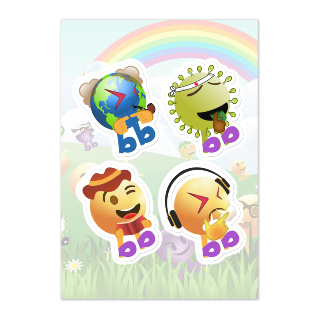Megabb PaPa Stickers - Emojibb