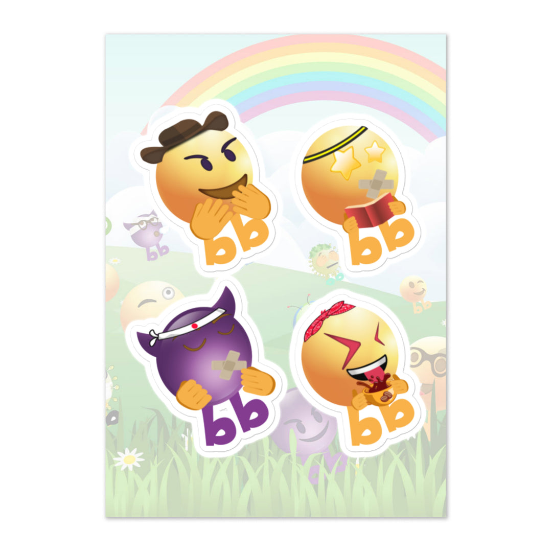Megabb PaPa Stickers - Emojibb