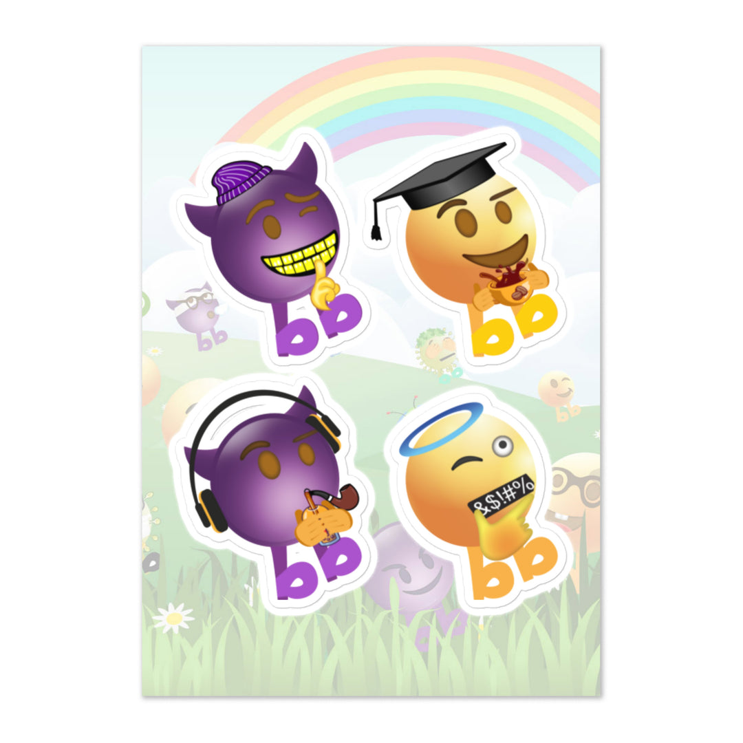 Megabb PaPa Stickers - Emojibb