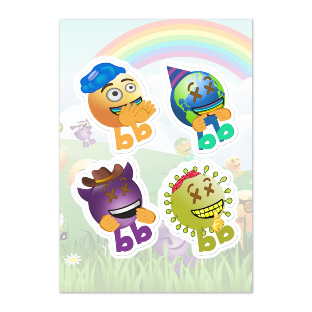 Megabb PaPa Stickers - Emojibb