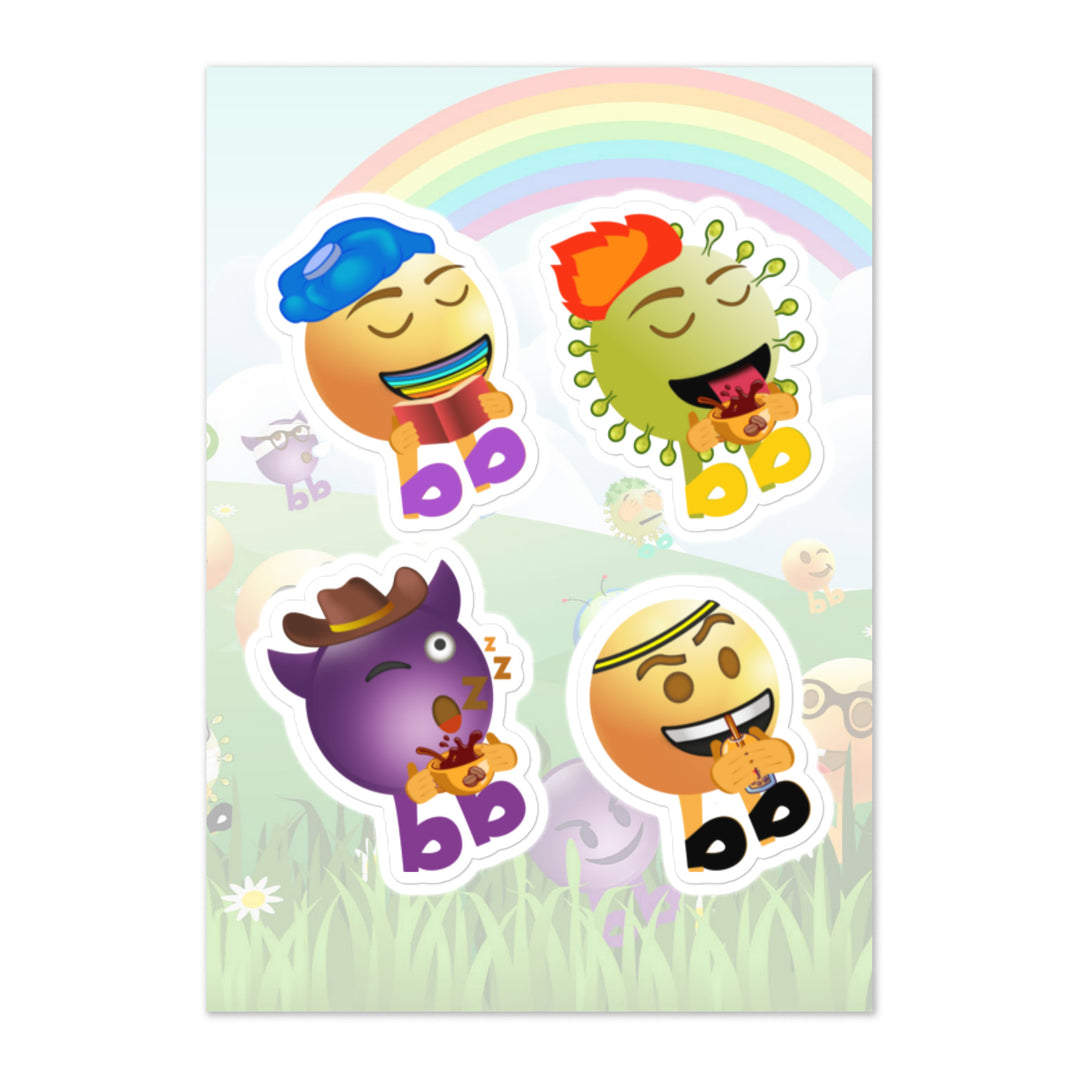 Megabb PaPa Stickers - Emojibb