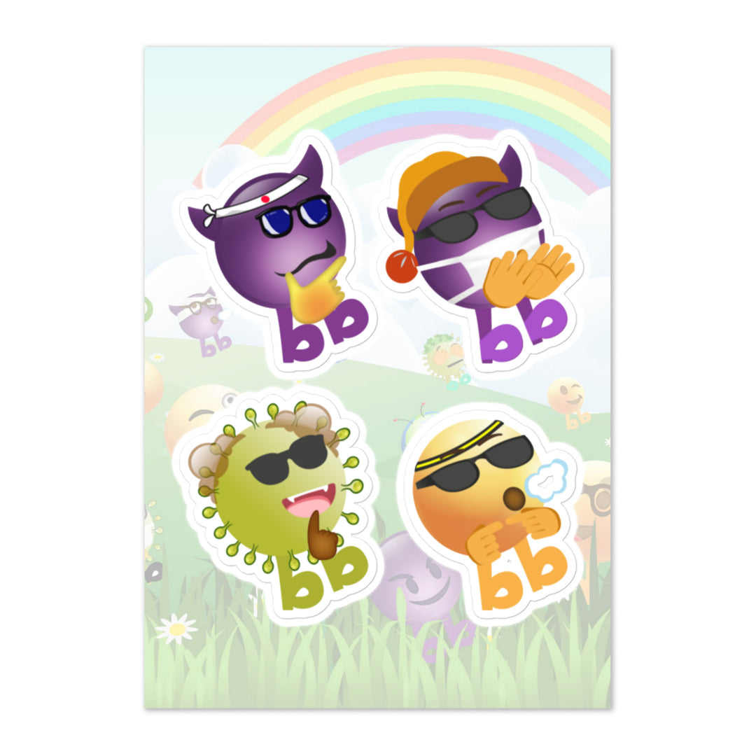 Megabb PaPa Stickers - Emojibb