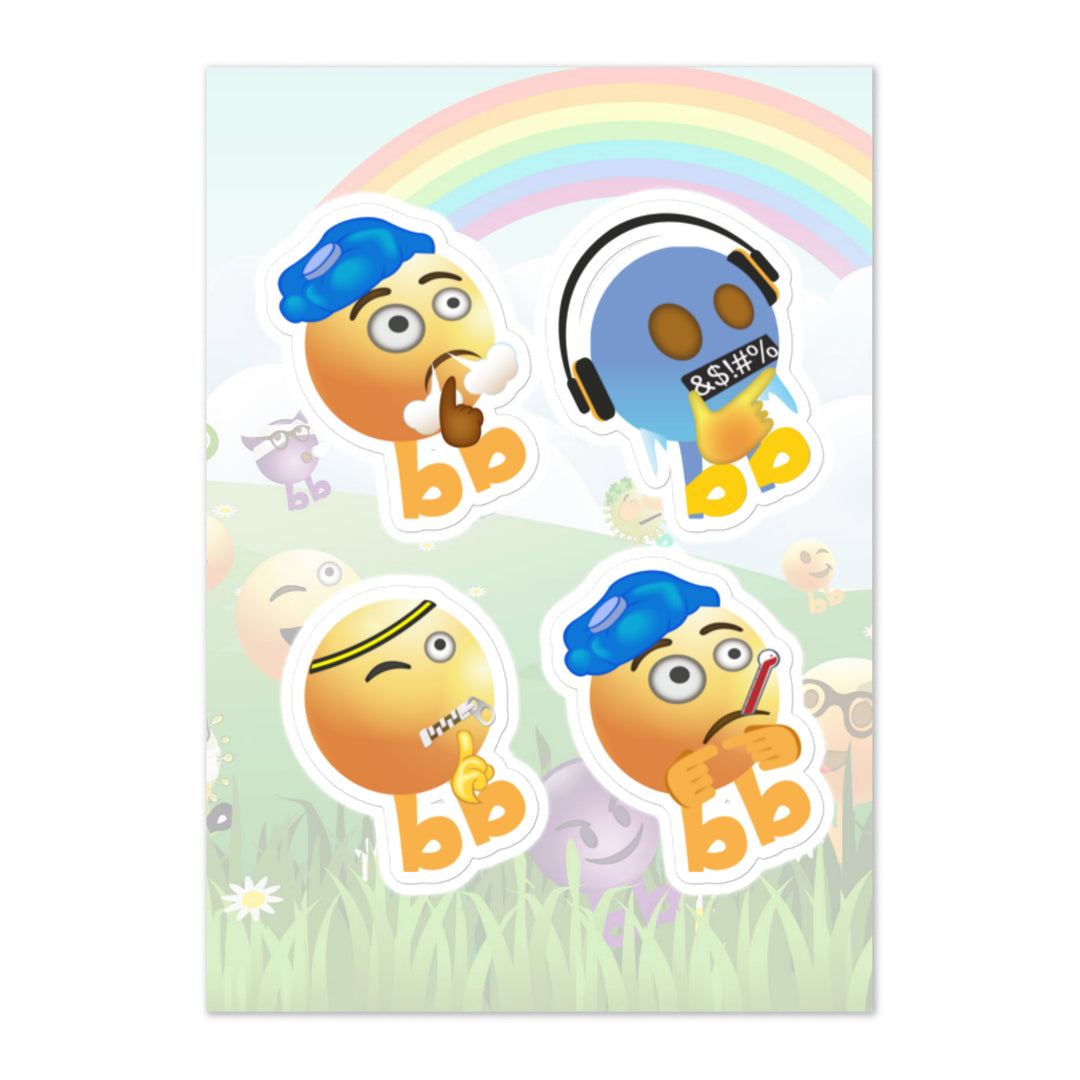Megabb PaPa Stickers - Emojibb