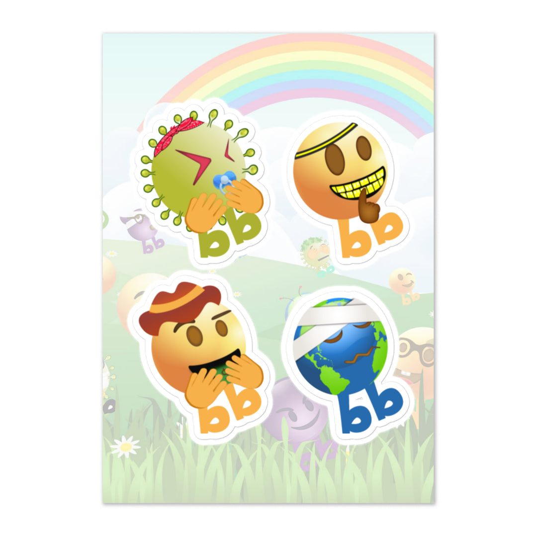Megabb PaPa Stickers - Emojibb