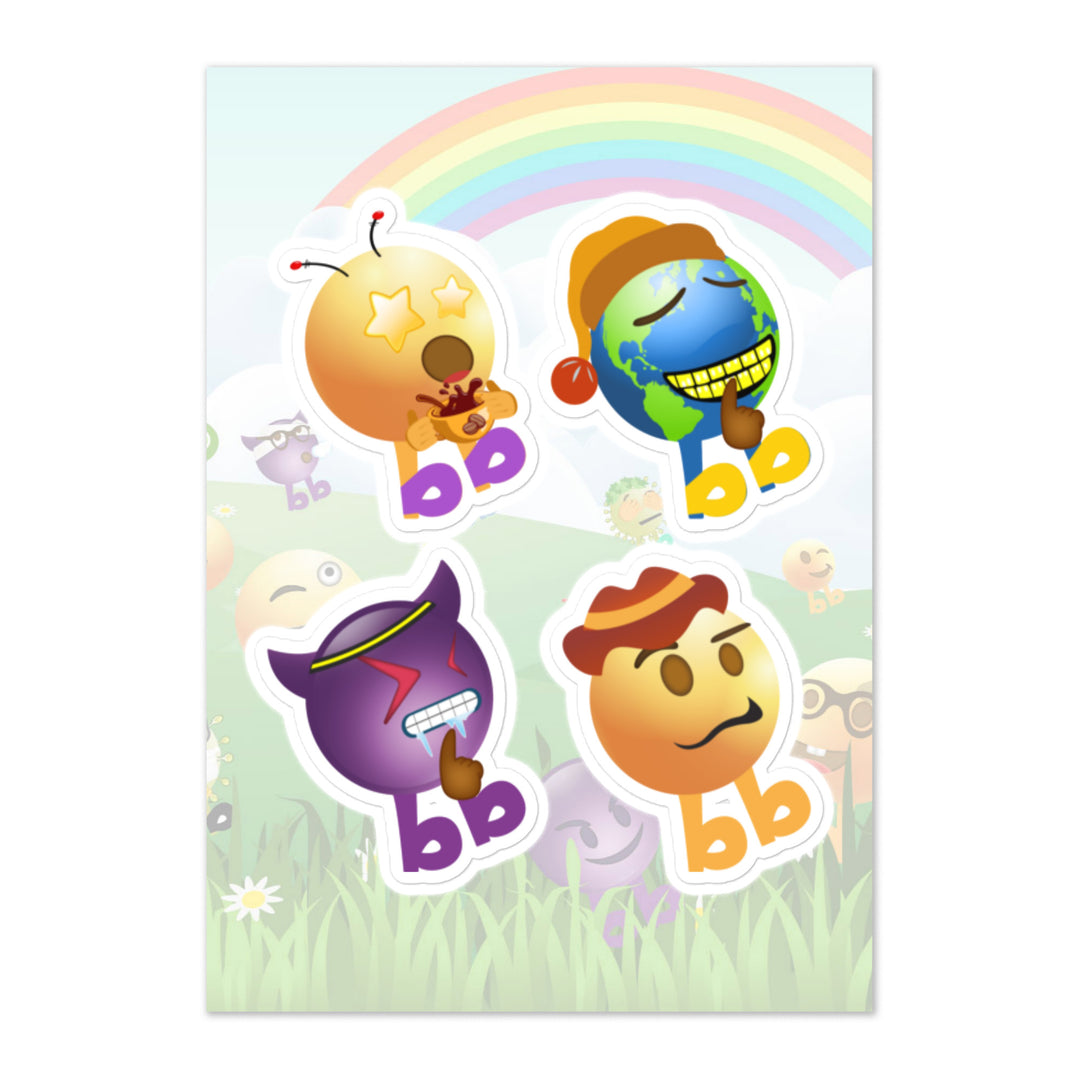 Megabb PaPa Stickers - Emojibb