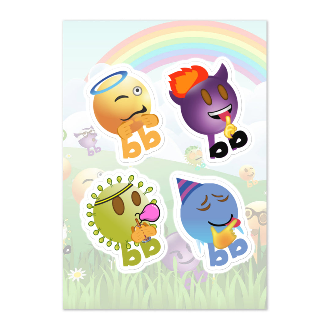 Megabb PaPa Stickers - Emojibb
