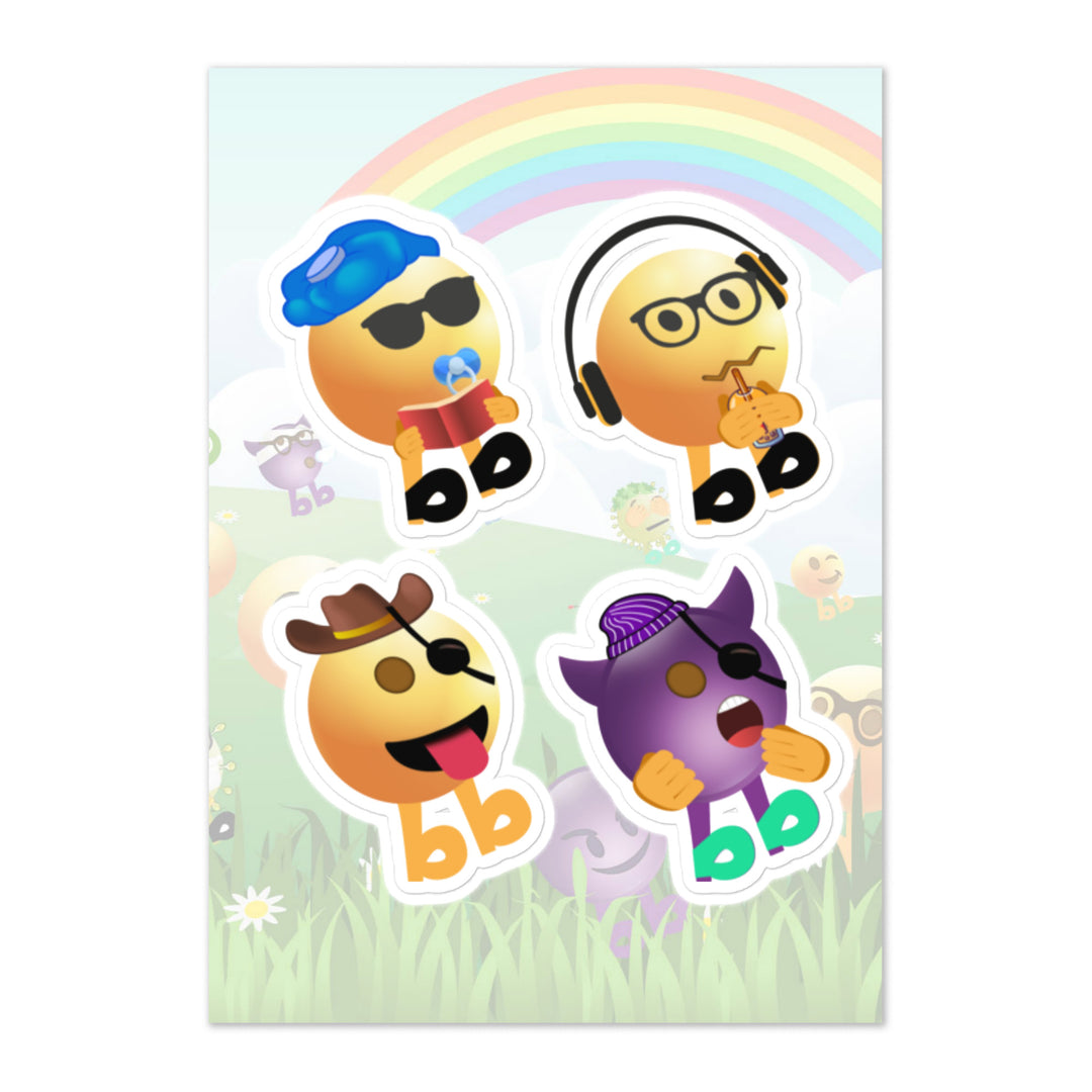 Megabb PaPa Stickers - Emojibb