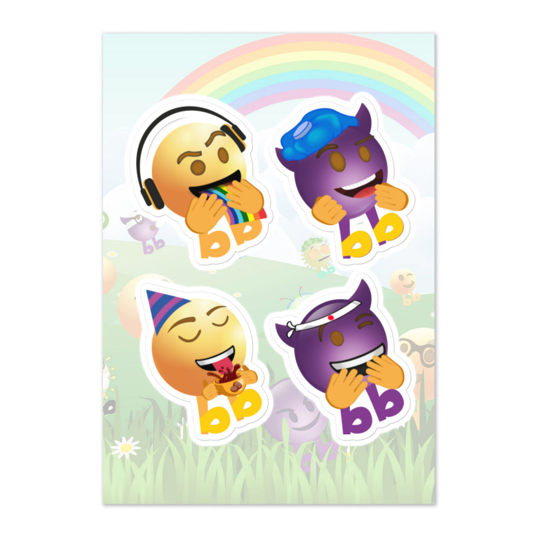 Megabb PaPa Stickers - Emojibb
