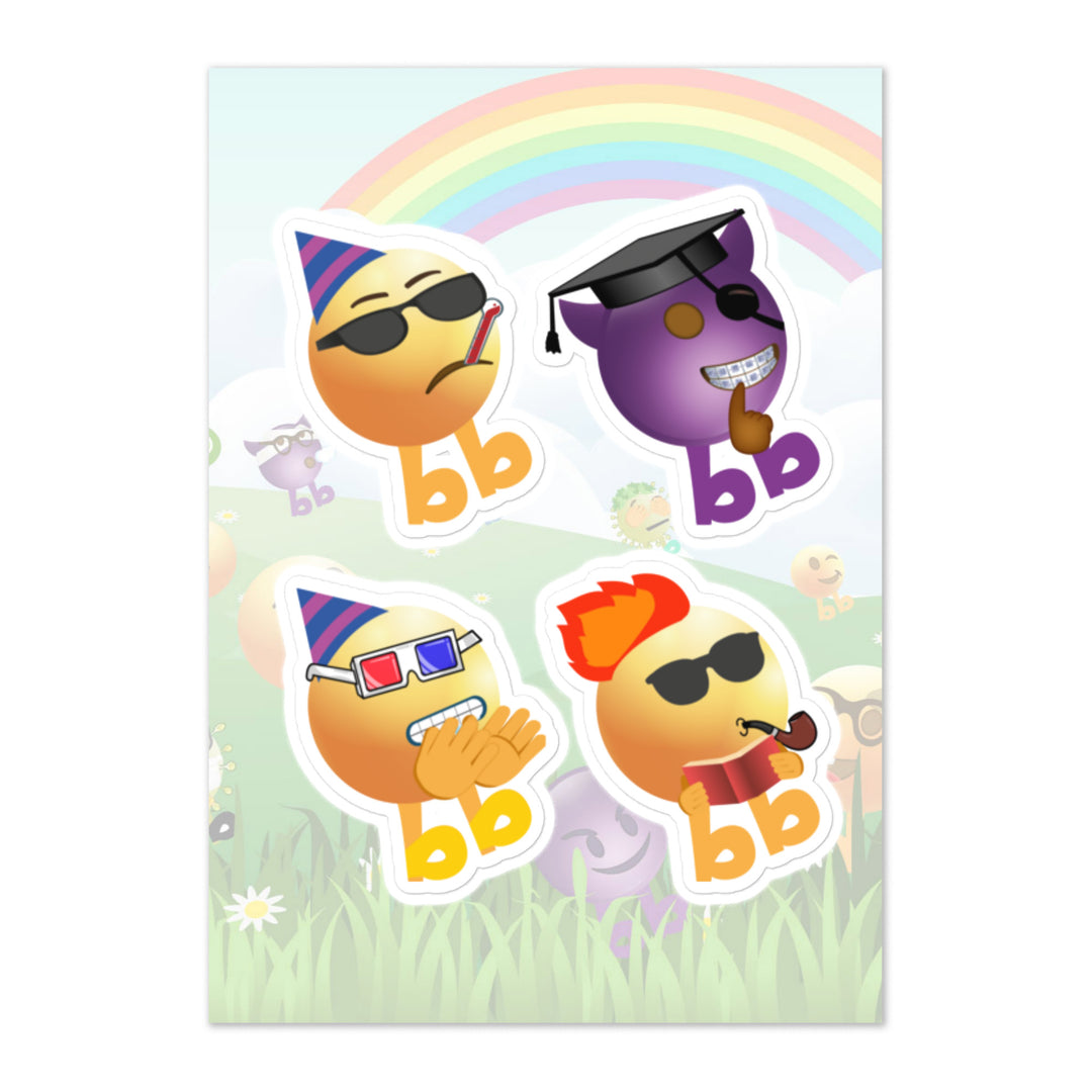 Megabb PaPa Stickers - Emojibb