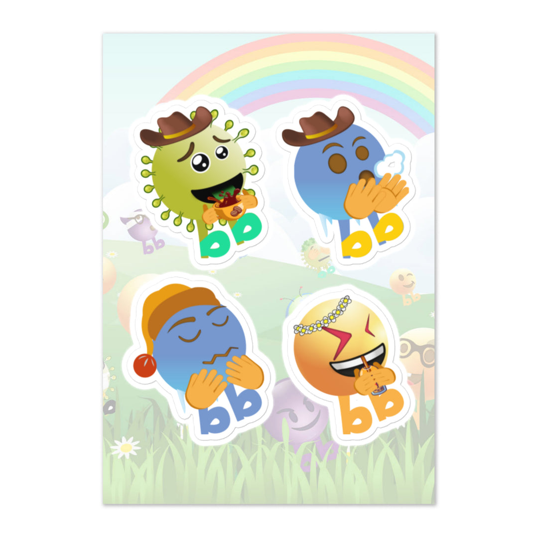 Megabb PaPa Stickers - Emojibb