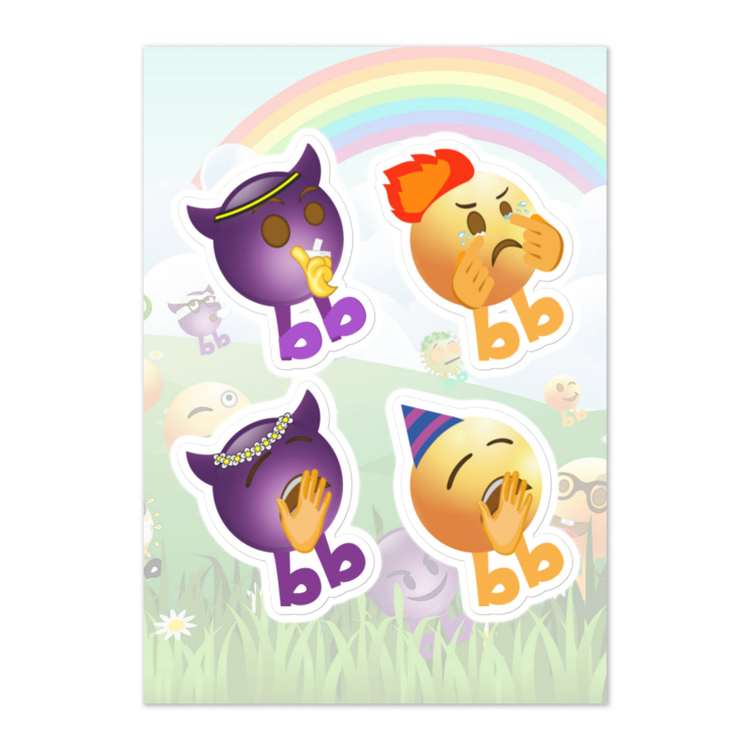 Megabb PaPa Stickers - Emojibb