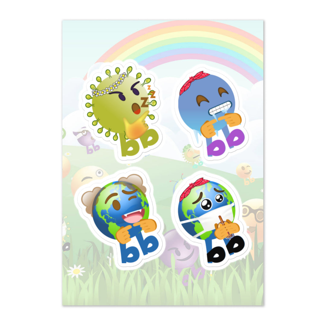 Megabb PaPa Stickers - Emojibb