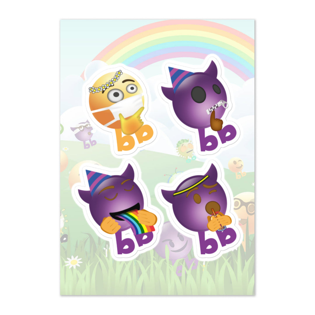 Megabb PaPa Stickers - Emojibb