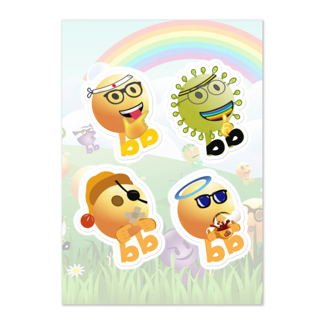 Megabb PaPa Stickers - Emojibb