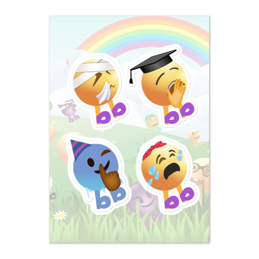 Megabb PaPa Stickers - Emojibb