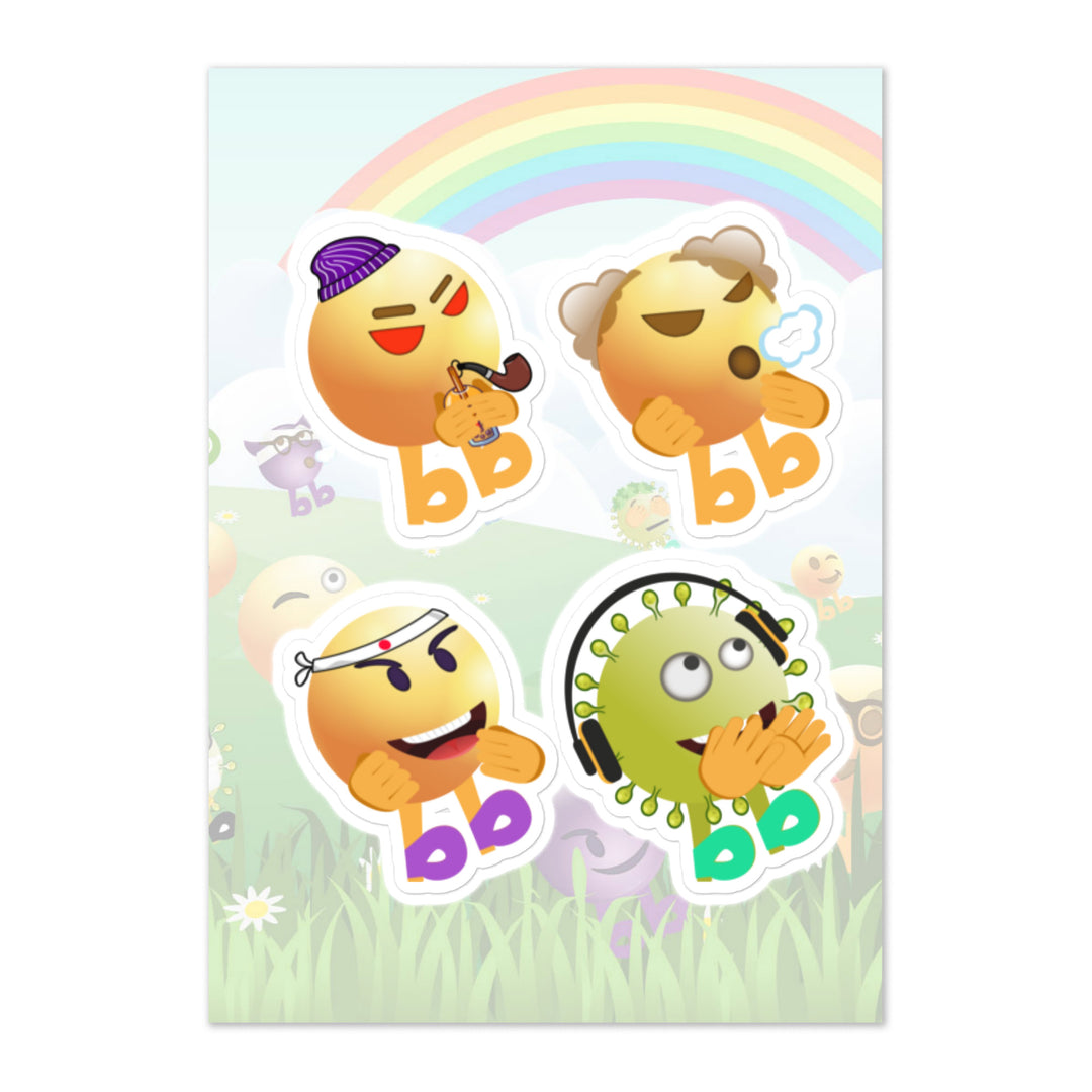 Megabb PaPa Stickers - Emojibb