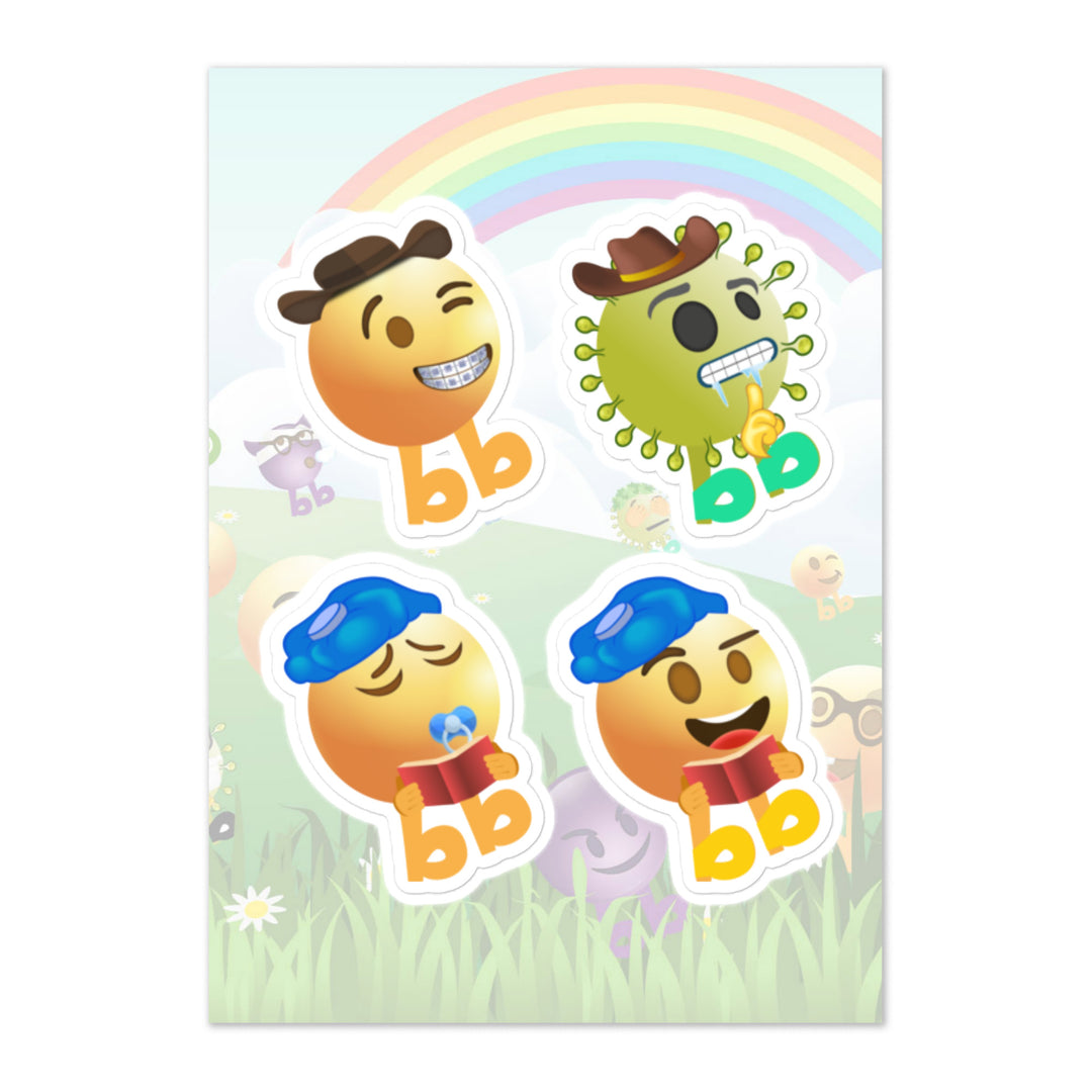 Megabb PaPa Stickers - Emojibb