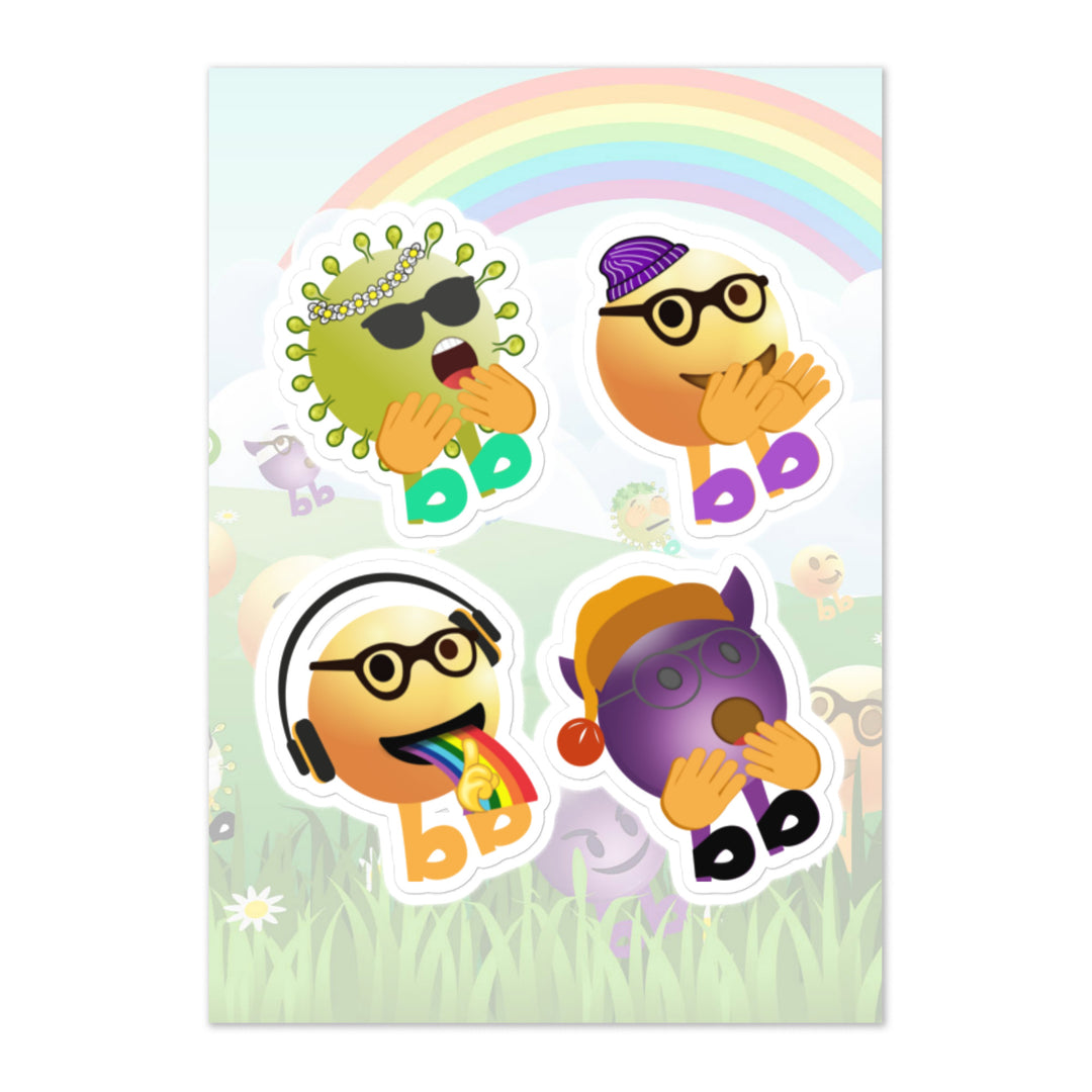 Megabb PaPa Stickers - Emojibb
