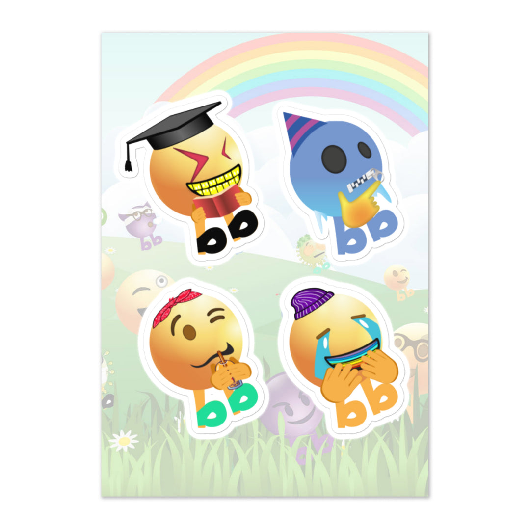 Megabb PaPa Stickers - Emojibb