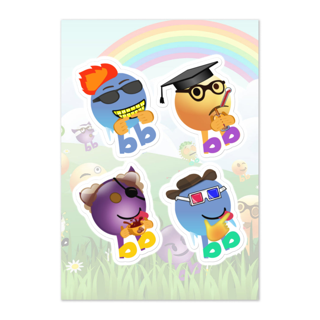 Megabb PaPa Stickers - Emojibb