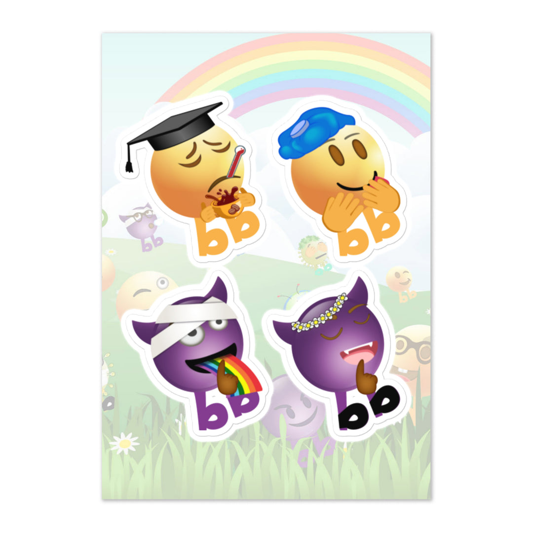 Megabb PaPa Stickers - Emojibb